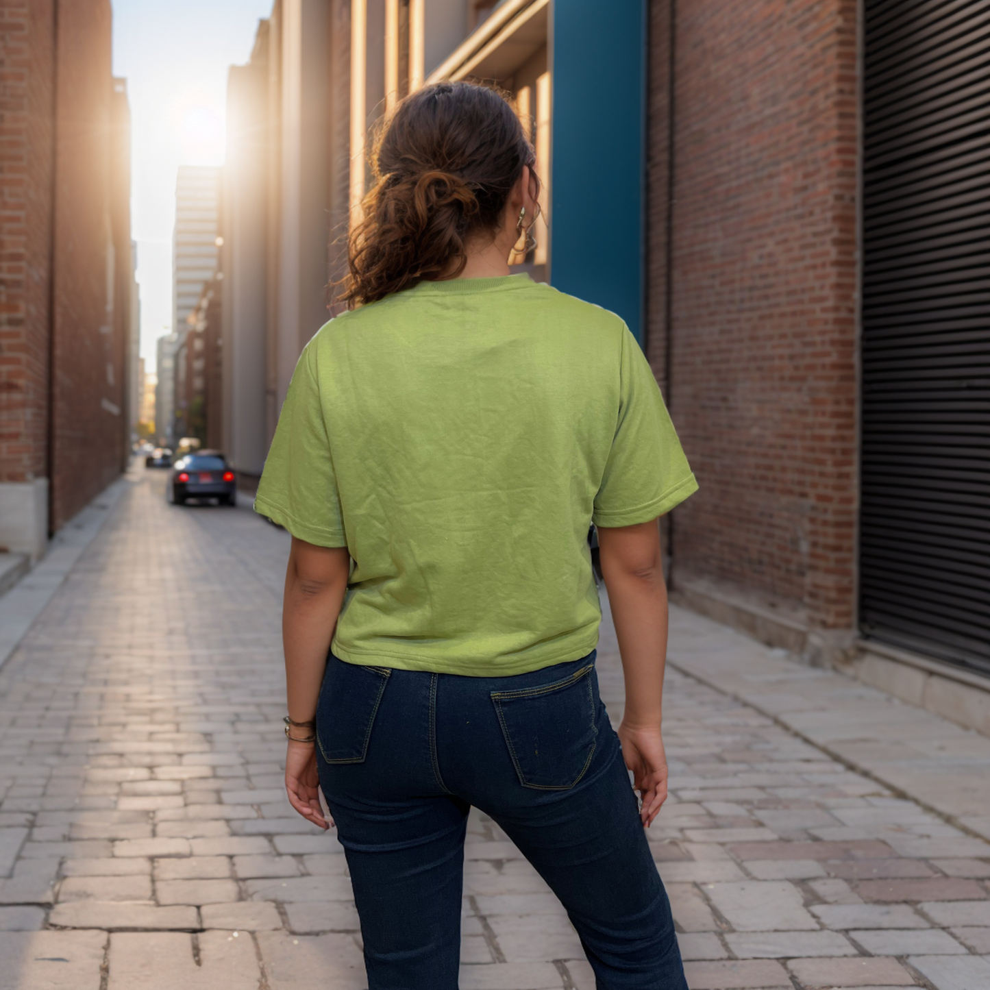 Tick Tock Transformation: Pista Green Clock Tee