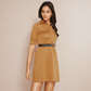 Zip It Up in Mustard Magic Dress - Isthitos Apparels